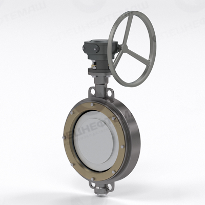 Затворы СНМ 58040 поворотные дисковые межфланцевые - с двойным эксцентриситетом | Заказать в Королёве по цене производителя